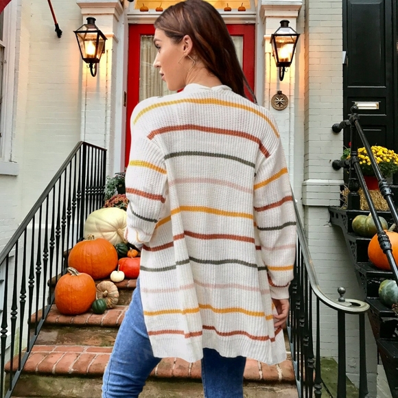 Striped Cardigan - Picture 2 of 3